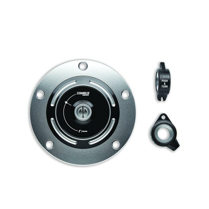 Tankdeckel-Set Original kompatibel mit Ducati Scrambler 800