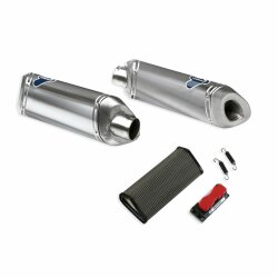 Ducati Termignoni Auspuff R+L Endschalldämpfer 1198...
