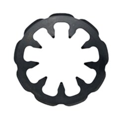 Plate spring anti-hopping clutch