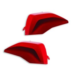Set of covers for rigid side panniers red 96781561AA