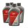 4x Ducati Öl Shell Advance 15W-50 1 Ltr..