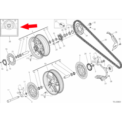 Superbike 899 Panigale Final Drive Kit