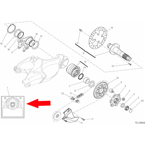 Superbike 1198/1098 Final Drive Kit