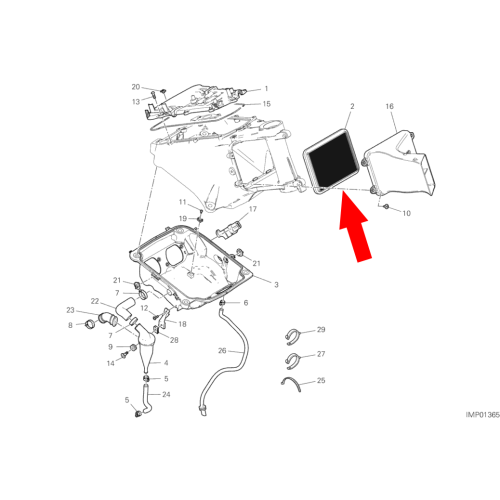 DUCATI MULTISTRADA V4 LUFTFILTER