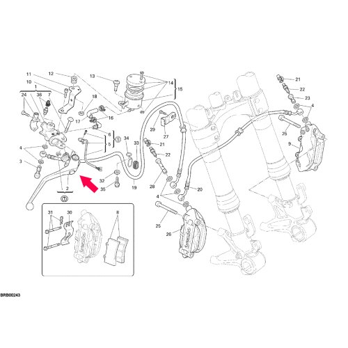 Front Brake Lever 62641001A