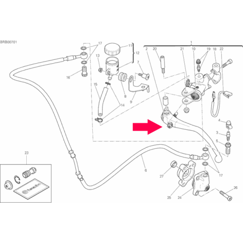 Clutch lever 63140631A