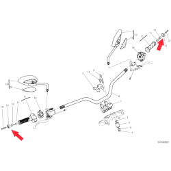 Lenkstangen Schwingschutz 15310261AA