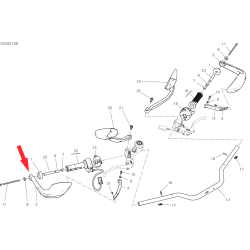 Guard Knuckle RH 46023842b