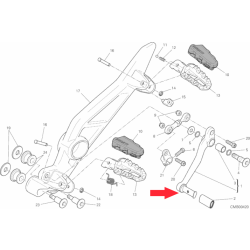 Gearchange lever 45620751BA