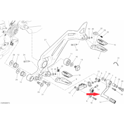 Gearchange lever 45623511AA