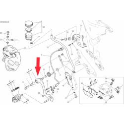 Foot brake lever 45720961AA