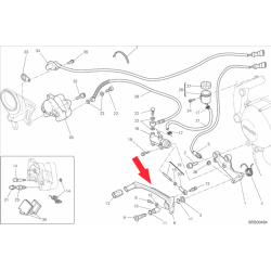 Foot brake lever 45710471A