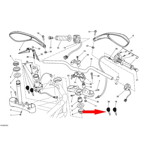 Schlüssel mit Transponder 59840341A