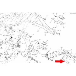 Cover pedal 76414221A