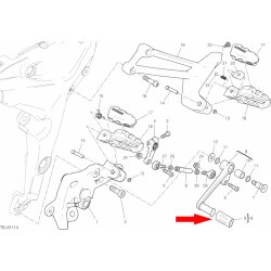 Cover pedal 76411321C