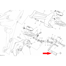 Cover pedal 76411321C