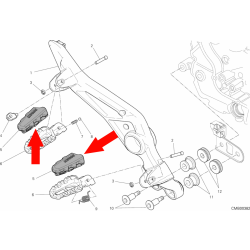 Footpeg Rubber Cover RH 76510021A