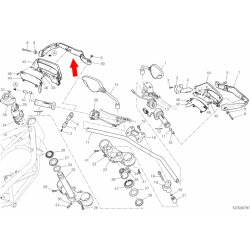 Left hand protection bar Hypermotard 939 8301A392A