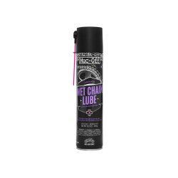 Muc off motorcycle chain spray wet chain lude 400ml