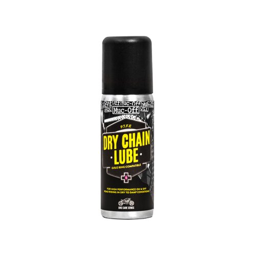 Muc off motorcycle chain spray dry ptfe chain lude 50ml