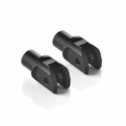 Rizoma Montagesatz Fußrasten (Ø 18 mm)