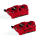 Coloured front brake callipers red 96180821AA