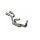Complete titanium exhaust system 96482251AA