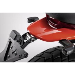 Hinterer Kotflügel aus Kunststoff Rosso GP19 / Dark Stealth 97181191AB