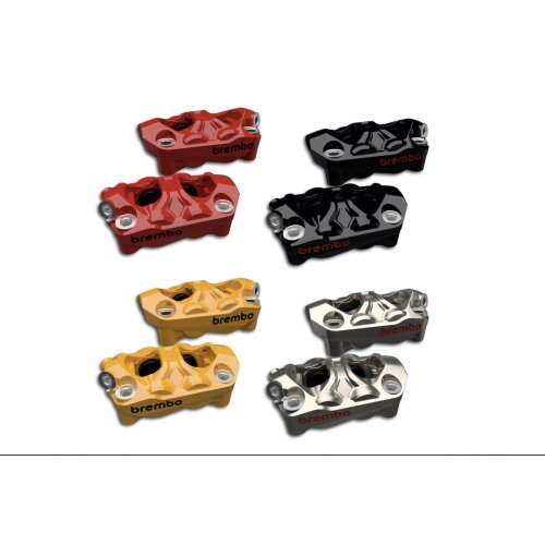 Ducati farbige Brembo Bremssättel vorne Rot 96180901AA