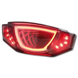 LED-Rücklicht Ducati Scrambler 800, getönt, Reflektor schwarz, E-geprüft