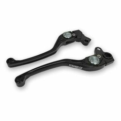 Set of aluminium brake and clutch levers 96180121A