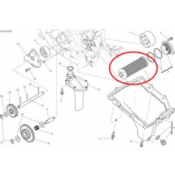 Ducati Ölfilter innenliegend 44440312B