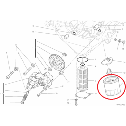 Ducati Ölfilter 44440039A