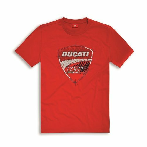 Ducati T-shirt DC Sketch Gr.S